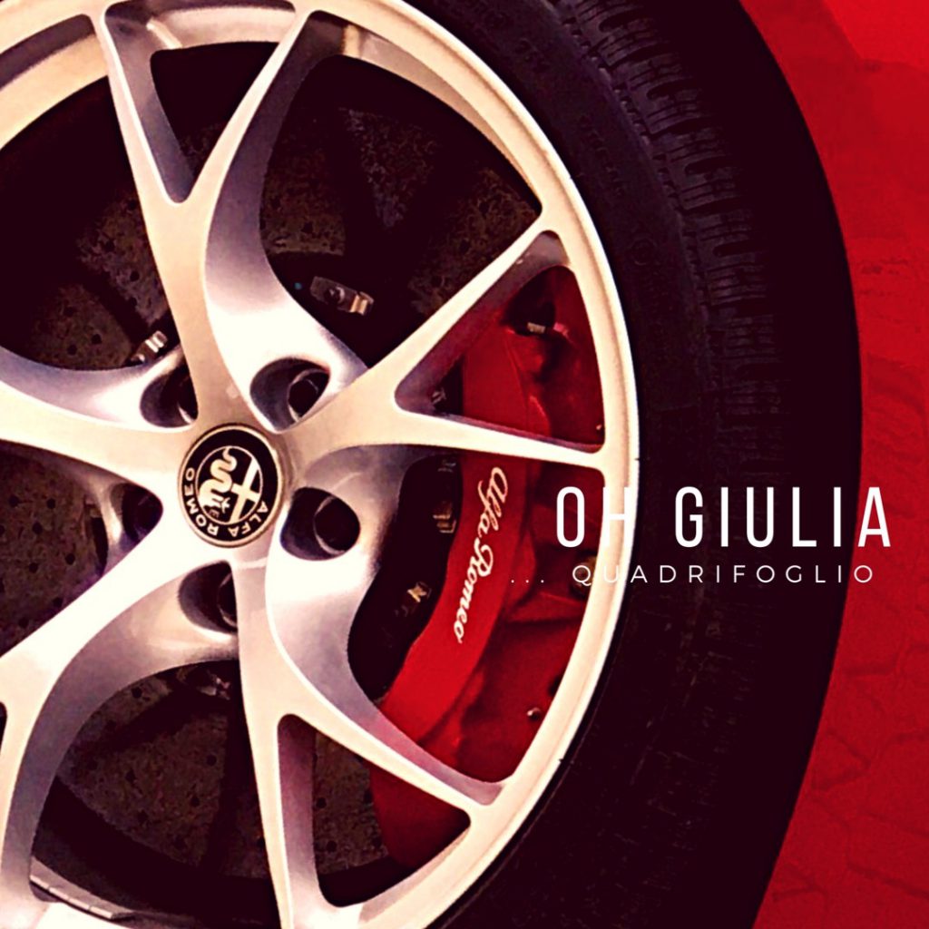 Probefahrt mit der neuen Giulia von Alfa Romeo
